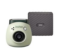 Fujifilm INSTAX PAL digital camera, Pistachio Green + printer Link WIDE, Mocha Gray| ✅Black Friday