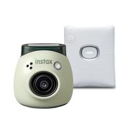 Fujifilm INSTAX PAL digital camera, Pistachio Green + printer SQUARE Link, White | ✅ Offres d'hiver