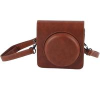 Fujifilm Instax SQ6 Vintage Instant Camera Case Protective PU Leather Camera Case Premium Vegan Leather Bag with,brown