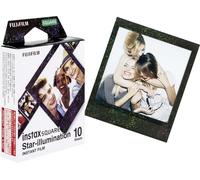 Fujifilm | Instax Square star Illumination film instantané (10 pl) | 86 x 72 mm | Format d'impression : 86 mm x 72 mm, format d'image : 62 mm x 62 mm | Quantité 10