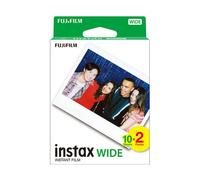 Film instantané - FUJIFILM - Instax Wide - Pack de 20 - ISO 800 - Couleurs vives et saturées