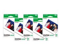 Fujifilm INSTAX WIDE Film Couleur Brillant / Pack de 100