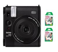 Fujifilm - Kit Instax Mini 99 Black + Cartouche Instax Mini 20 vues