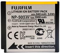 Fujifilm NP-50 Batterie Rechargeable 3,6V 1000mAh