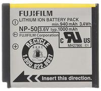 Fujifilm NP-50 Lithium-ION 1000mAh 3.7V Batterie Rechargeable - Batteries Rechargeables (1000 mAh, Lithium-ION (Li-ION), 3,7 V, Noir, 1 pièce(s))