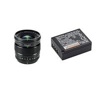 Fujifilm Objectif XF-16 mm/F1.4 R WR Noir & NP-W126s Pack de Batterie pour Hybride série X Noir