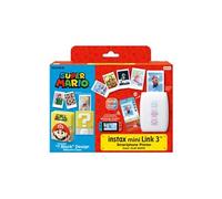 Fujifilm Imprimante photo Instax Mini Link 3 Nintendo Super Mario Pack Blanc A