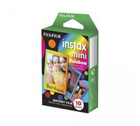 Fujifilm Pellicule Mini Instax Rainbow De 10 Prises Bords Colorés