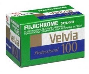 Fujifilm Velvia 100 F Pellicule Photo Inversible Couleur Format 135 Monopack 36 poses