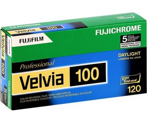 FUJIFILM Velvia 100F 100asa 120x5