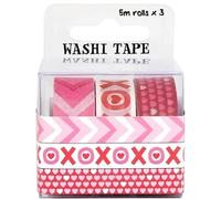 Fujifilm WPS Washi Tape Pack - Amour (3 rouleaux)