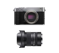 FUJIFILM X-E5 Silver + Sigma 18-50 f/2.8 DC DN Contemporary Garanti 3 ans