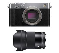 FUJIFILM X-E5 Silver + SIGMA 23mm f/1.4