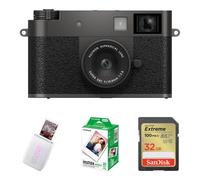 FUJIFILM X half avec kit d'imprimante INSTAX MINI Link 3 (Argent anthracite)