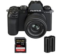 Fujifilm X-S20 Kit 15-45mm Noir+Batterie Fujifilm NP-W235+SanDisk 128Go Extreme Pro SDXC UHS-II U3 300Mo/s
