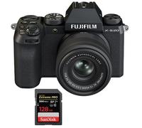 Fujifilm X-S20 Kit 15-45mm Noir+SanDisk 128Go Extreme Pro SDXC UHS-II U3 300Mo/s
