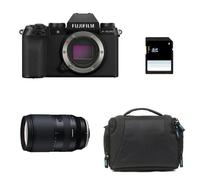 Fujifilm Appareil photo X-S20 noir + objectif Tamron 18-300 mm + sac + carte SD 8 Go