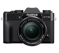 Fujifilm X-T10 Appareil Photo Hybride Ecran LCD 3" (7,62 cm) 16,3 Mpix Kit Boîtier Noir + Objectif XF 18-55 mm