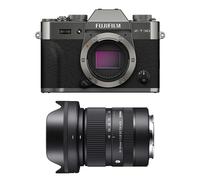 Fujifilm Appareil photo X-T30 III Anthracite + obj. Sigma 18-50 f/2.8 DC DN – Garantie 3 ans