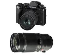FUJIFILM X-T5 NOIR + 16-50mm + 50-140mm Garanti 3 ans