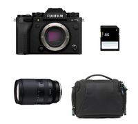 Fujifilm Appareil photo X-T5 Noir – Kit Tamron 18-300 mm, Sac, Carte SD 8 Go