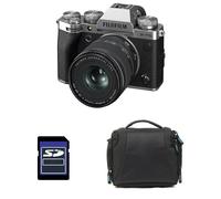X-T5 Silver + 16-50mm + Sac + Carte SD 8 Go silver G