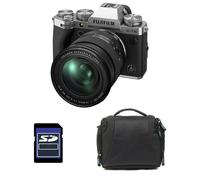 FUJIFILM X-T5 Silver + 16-80mm + Sac + Carte SD 8 Go