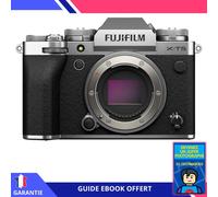 Fujifilm X-T5 Silver Boitier Nu + Ebook ""Devenez Un Super Photographe"" - Appareil hybride Fujifilm