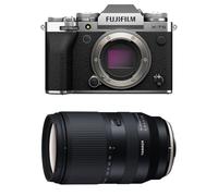 FUJIFILM X-T5 Silver + Objectif TAMRON 18-300 mm f/3.5-6.3 Di III-A VC VXD