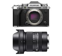 FUJIFILM X-T5 Silver + SIGMA 18-50