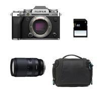 Fujifilm Appareil photo X-T5 Silver + Objectif Tamron 18-300mm + Sac + Carte SD 8 Go