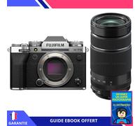 Fujifilm X-T5 Silver + XF 70-300mm f/4-5.6 R LM OIS WR + Ebook ""Devenez Un Super Photographe"" - Appareil Photo Fujifilm