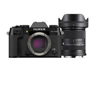 Fujifilm X-T50 zwart + Sigma 18-50mm F/2.8 DC DN Contemporary Fujifilm X