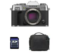 FUJIFILM X-T50 SILVER Garanti 3 ans + Sac + Carte SD 8 Go