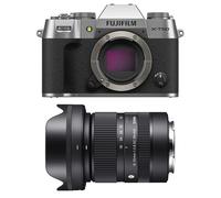FUJIFILM X-T50 SILVER + SIGMA 18-50 Garanti 3 ans