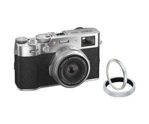 Fujifilm - X100VI Argent + JJC Weather Resistant Kit