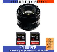 Fujifilm XF 35mm f1.4 R + 2 SanDisk 32GB UHS-II 300 MB/s + Guide PDF MCZ DIRECT '20 TECHNIQUES POUR RÉUSSIR VOS PHOTOS