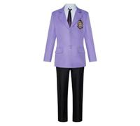 Fujioka Haruhi Cosplay Costume Anime Uniforme scolaire | Tenues d'Halloween, carnaval, fête de convention comique, ensemble complet, veste, chemise, cravate, pantalon, S-3XL