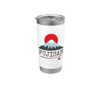 Fujisan - Souvenir de randonnée/escalade du Mt Fuji Gobelet isotherme en acier inoxydable double paroi