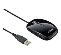 Fujitsu M420NB USB Optique 1000DPI Ambidextre Noir souris - Souris (Ambidextre, Optique, USB, 1000 DPI, Noir)