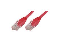 Fujitsu MicroConnect UTP CAT6 0,5 m LSZH, UTP6005R Rouge