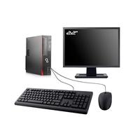 Fujitsu PC D756 85+ SFF Ecran 22" Intel I3-6100 RAM 16Go SSD 2To WiFi W11