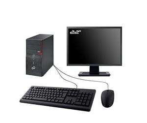 Fujitsu PC P556 Tour Ecran 22" Intel I5-6500 RAM 16Go SSD 240Go W11 WiFi