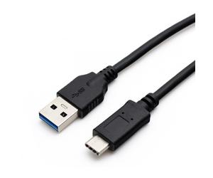 Fujitsu S26391-F1667-L110 câble USB USB 3.2 Gen 1 (3.1 Gen 1) USB A USB C Noir