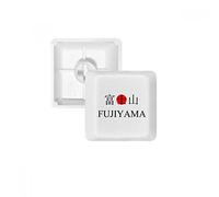 Fujiyama Japaness City Nom Soleil Rouge Drapeau PBT Keycaps pour Clavier Mécanique Blanc OEM sans Marquage d'impression R3 Multicolore