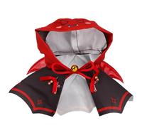 Fukaisu 17cm Vêtements pour Poupée Little Devil, Tenue Cape et Ailes de Chauve-Souris Accessoire Mignon pour Halloween et Décoration Festive (Poupée Non Incluse)