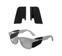 Fukaisu 2pcs Protections Latérales Lunettes pour Ray-Ban Wayfarer/Skyler/Headliner/Oakley, Silicone Légères Accessoires de Sécurité pour Lunettes Connectées la Course à Pied