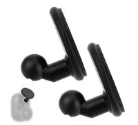 Fukaisu 2pcs Supports Adhésifs pour Caméra Embarquée Garmin, Remplacement du Support en Plastique Pare-Brise pour Les Caméras Embarquées Garmin 45/46/47/55/56/57 65 W/66 W, Mini 2, Mini 3