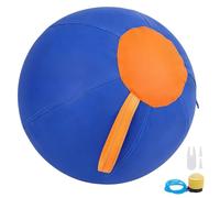 Fukaisu Balle de harding pour chiens, balle d'entraînement durable de 45,7 cm pour chiens de taille moyenne et petite, jouet interactif à pousser pour l'extérieur, compatible avec les races de berger