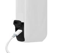 Fukaisu Boîtier Protection de Charge USB pour Insta360 X5 Air All-Weather, Couvercle de Port Charge en Silicone Plastique Étanche Accessoires d'Appareil Photo Noir